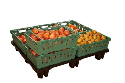 Plastic pallets: the top choice for fresh produce